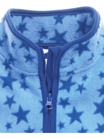 Playshoes Fleece-Weste Sterne in Blau