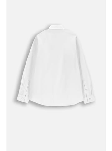 Coccodrillo Langärmliges Hemd in weiß