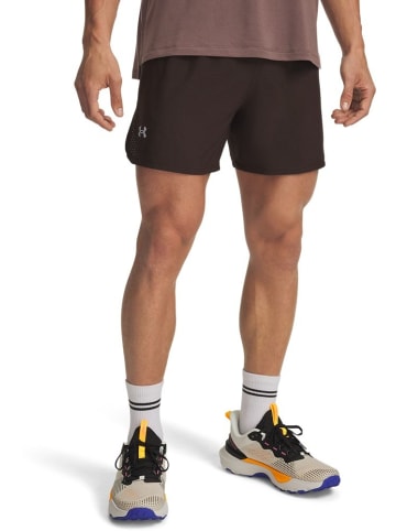 Under Armour Sportshorts "Trail Run Launch Shorts" in Braun