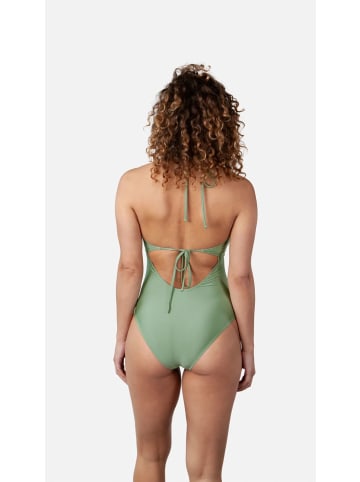 Barts Badeanzug Isla V-Neck in Sage