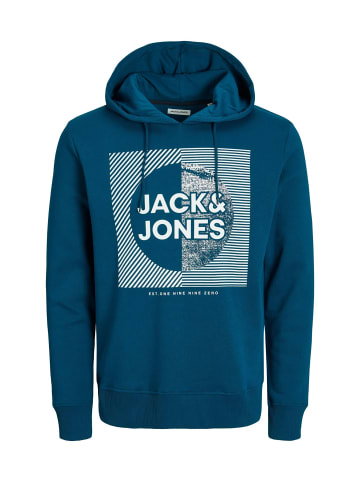 Jack & Jones Hoodie 'Stein' in blau