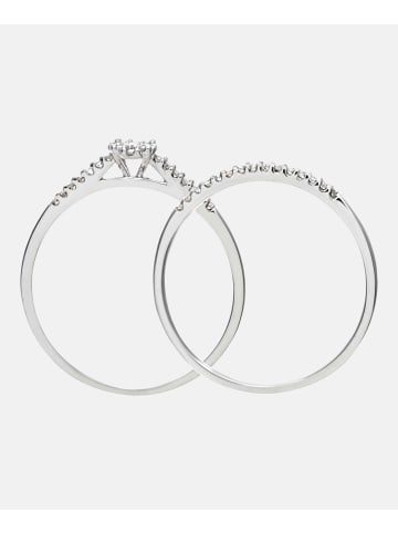 Diamant L'éternel Ring aus 375 Weißgold mit Diamant