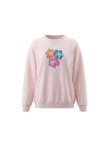 IZIA Women Sweatshirt in Light Rose