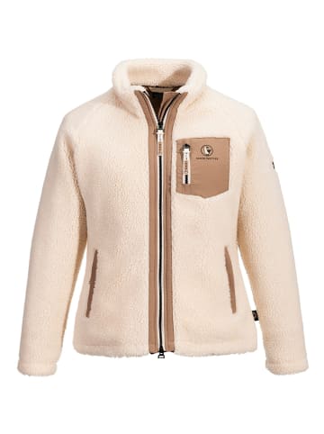 SCHIETWETTER Sherpa-Fleece "Stielauge Mila" in camel