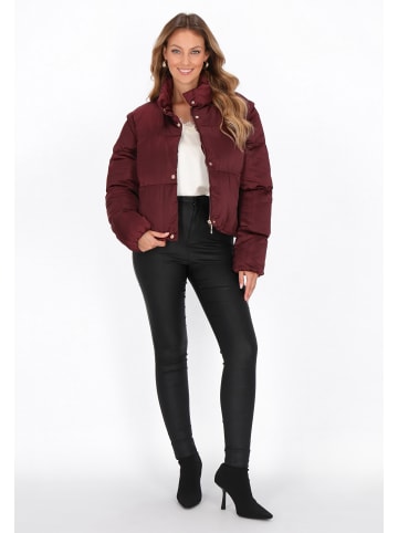 faina Women Jacket in burgundy