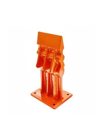 relaxdays Holzspalter in Orange - (B)10 x (H)18 x (T)8 cm
