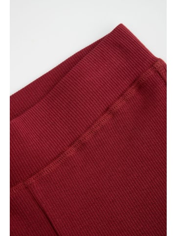 Coccodrillo Lange leggings in dunkelrot