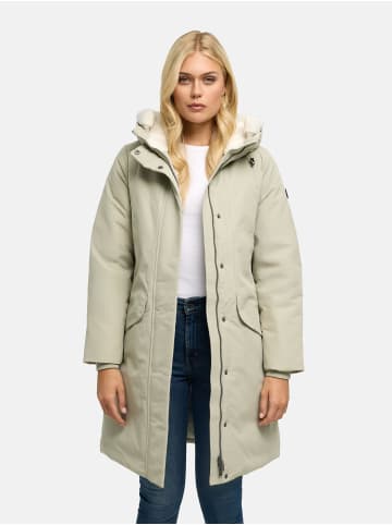 Navahoo Wintermantel Bibber-Beauty 14 in Pebble Grey