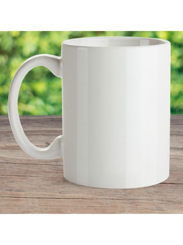 Mr. & Mrs. Panda Kindertasse Wassermann Astrologie mit Spruch in Weiß