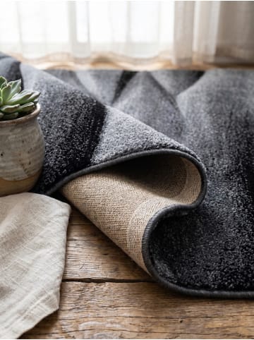 KADIMA DESIGN Teppich Kurzflor Waschbar Ombre SOLDA Strapazierfähig OEKO-TEX