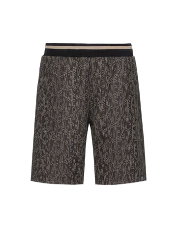 EA7 Shorts in schwarz
