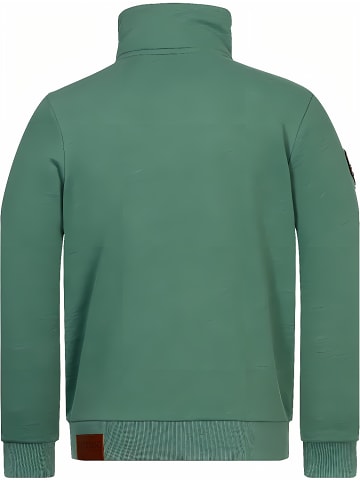 naketano Sweatjacke "Doppeldecker" in Grün