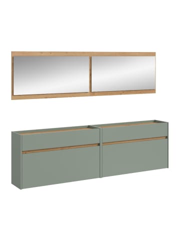 ebuy24 Garderobenmöbel Drive Staubgrün 192 x 32 cm