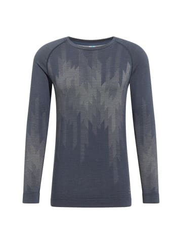 Odlo BL TOP crew neck l/s KINSHIP P in Dunkelgrau035