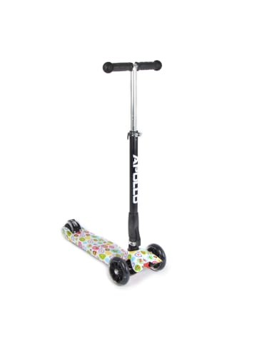 Apollo LED Kinderscooter " Kids Whiz Funny Round " in mehrfarbig