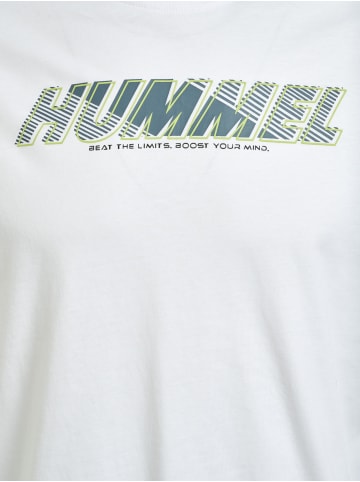 Hummel T-Shirt S/S Hmlte Effort Cotton T-Shirt in WHITE