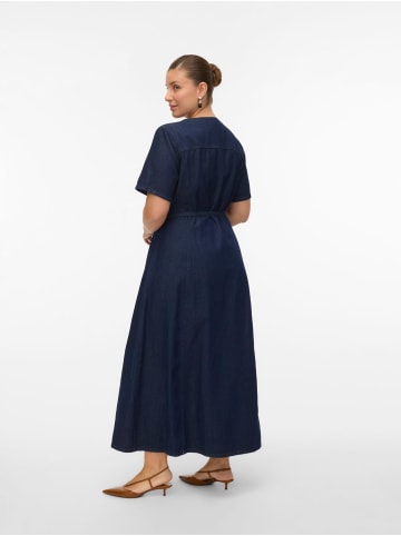 Vero Moda Jeanskleid in Dark Blue Denim
