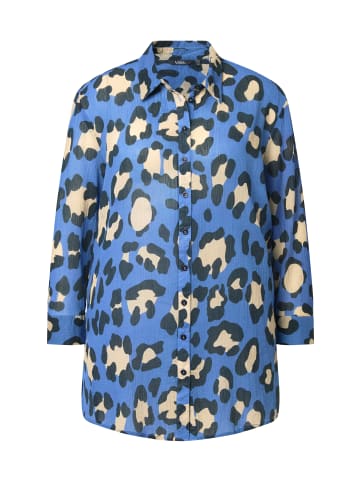 Ulla Popken Hemdbluse in atlantikblau