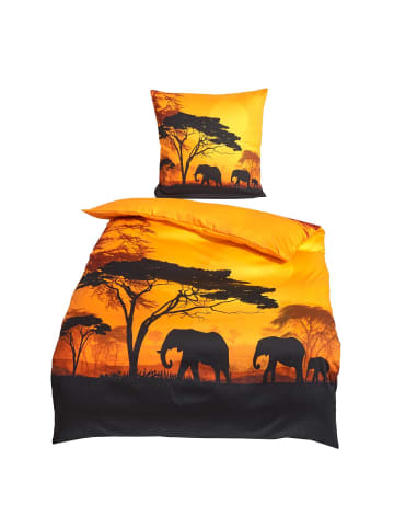 Traumschlaf Bettwäsche Afrika in gelb
