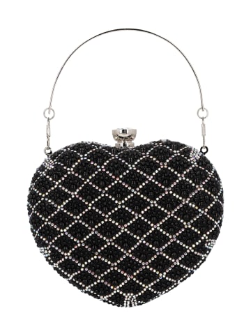 FELIPA Handtasche in SCHWARZ SILBER