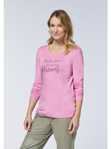 Gardena Longsleeve im gedruckten Gardening-Design in Lila