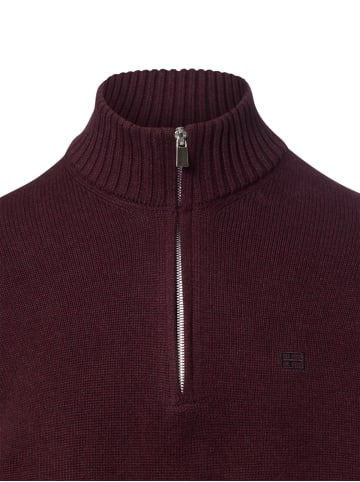 Nils Sundström Strickpullover in bordeaux - 0004