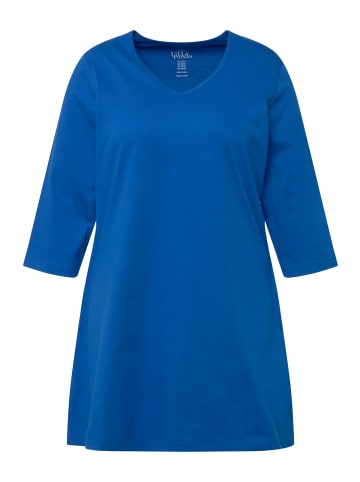 Ulla Popken Longshirt in mittelblau