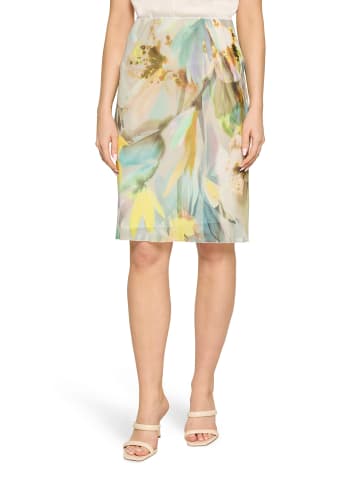 Betty Barclay Midirock mit Gummizug in Mint/Nature