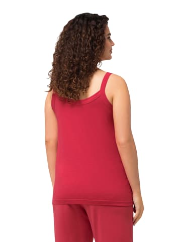 Ulla Popken Strick-Top in dunkel rosa