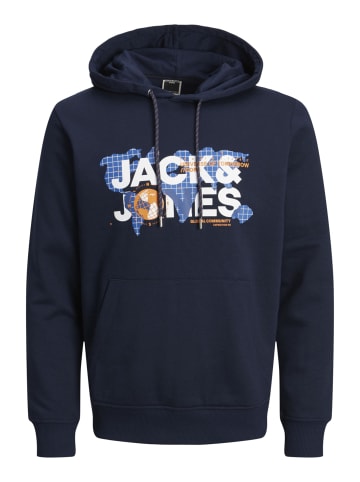 Jack & Jones Hoodie 'Dust' in dunkelblau