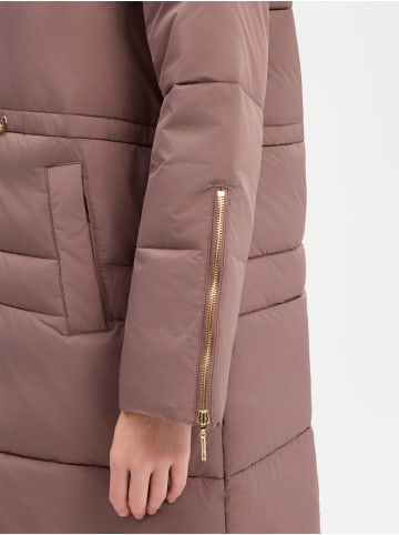 Liu Jo Puffer Mantel in taupe