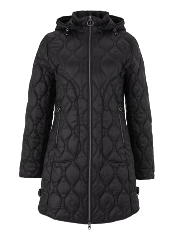 Betty Barclay Outdoorjacke mit abnehmbarer Kapuze in Schwarz