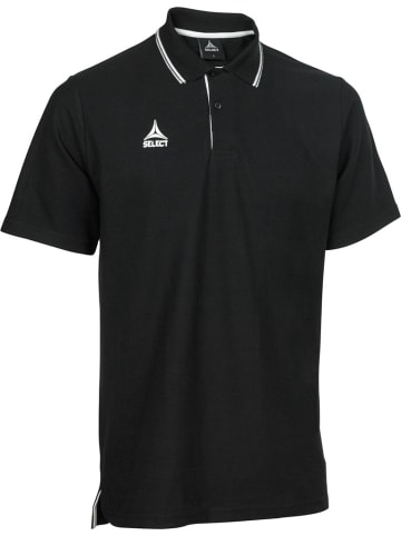 Select Polo "Poloshirt Oxford V22" in Schwarz