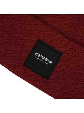 Icepeak Mütze Harcourt in Rot