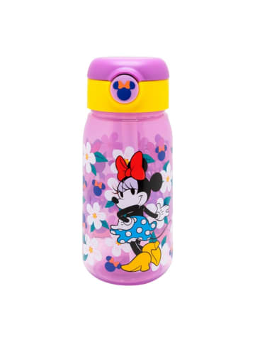 Disney Minnie Mouse Trinkflasche 510ml Kinderflasche mit Trinkhalm & Deckel