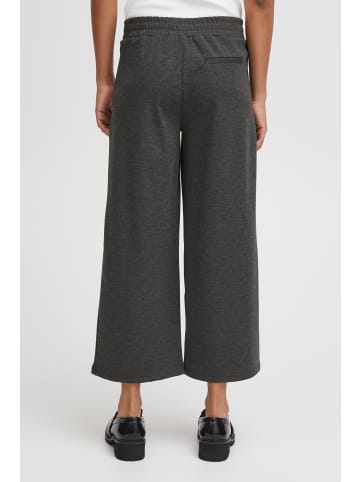 ICHI Casual IHKATE Straight fit in Dark grey melange