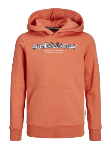 JACK & JONES Junior Kapuzen-Sweatshirt in ginger