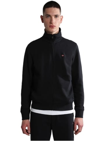 Napapijri Pullover "Balis Fz Sum" in Schwarz