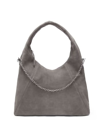 Les Visionnaires Jade Cozy Chain Schultertasche Leder 38 cm in dimgrey