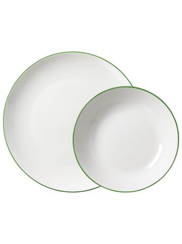 Ritzenhoff & Breker 12er Set Tafelservice Adela in grün