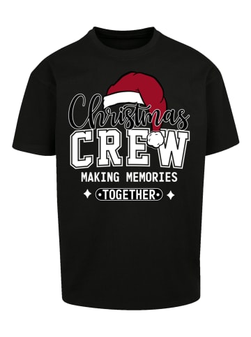 F4NT4STIC Premium Oversize T-Shirt Christmas Crew Weihnachten in schwarz