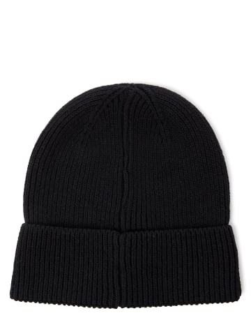 Nils Sundström Mütze Solid in schwarz - 0001