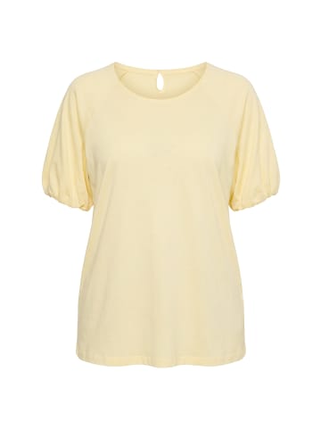 Ulla Popken Shirt in blassgelb
