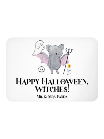Mr. & Mrs. Panda Magnet Halloween Hexen mit Spruch in Weiß