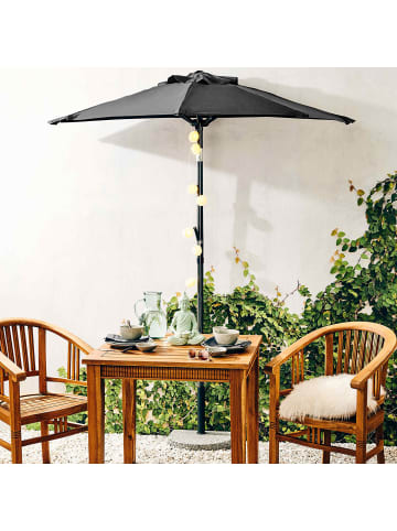 Butlers Sonnenschirm SIESTA in Grau