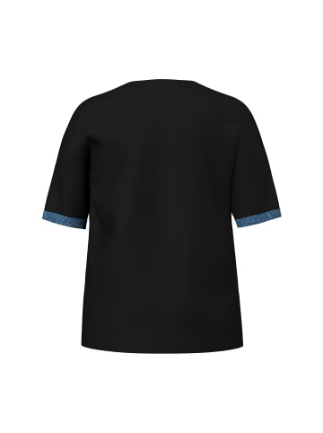 Ulla Popken Shirt in schwarz