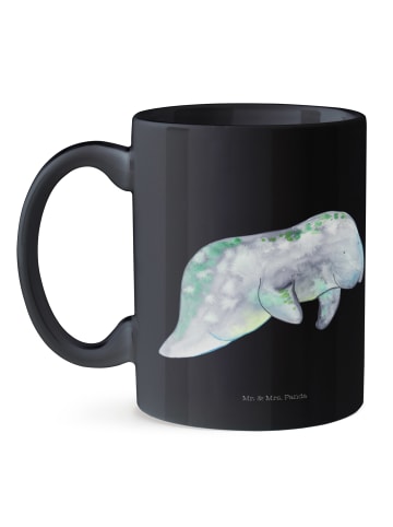 Mr. & Mrs. Panda Tasse Seekuh Chillen ohne Spruch in Schwarz