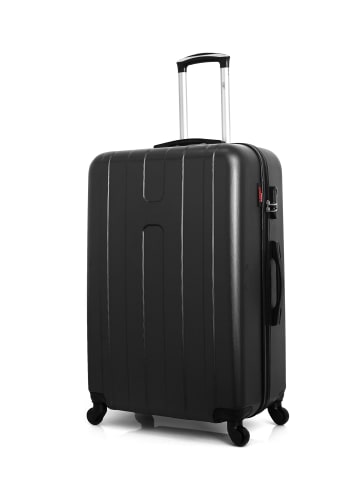 Hero Großer Hartschalenkoffer ATLANTA in Schwarz (95L)