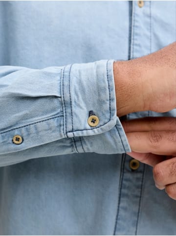 JACK & JONES PLUS Jeanshemd in Blue Denim 1
