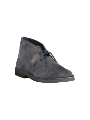 Clarks Blau Leder Herren Stiefel